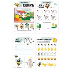 Aktivitetsbog - Lr tal med bondegrdsdyr