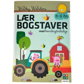 Aktivitetsbog - Lr bogstaver med bondegrdsdyr