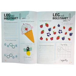 Aktivitetsbog - Lr bogstaver med bondegrdsdyr