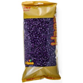 Hama midi prlor 205-108 6000 st - Aubergine