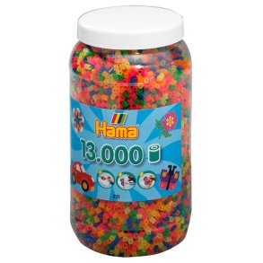 Hama midi prlor 211-51 - 13 000 st neonmix