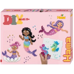 Hama havfrue midi perlest - 4000 perler