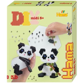 Hama 3d Panda midi perlest