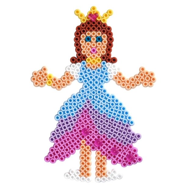 Hama prinsesse midi perlest - 2000 perler