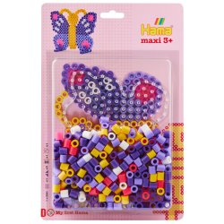 Hama sommerfugl maxi perlest - 250 perler
