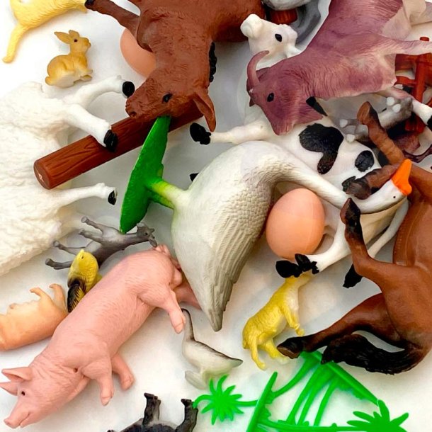 Woopie bondegrds dyr - 34 dele