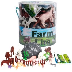 Woopie bondegrds dyr - 34 dele