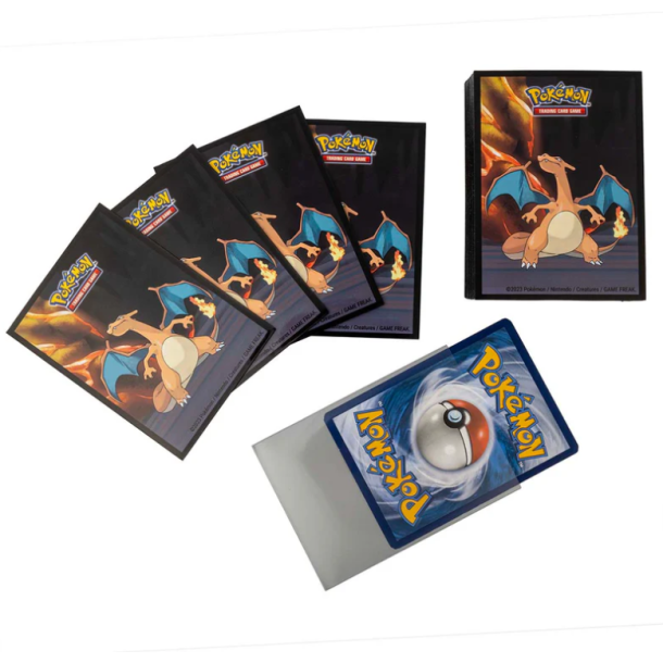 Pokmon Gallery Series: Scorching Summit Deck Protector Sleeves (65 stk)