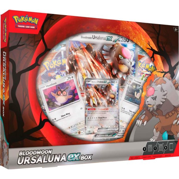 Pokmon Bloodmoon Ursaluna EX box