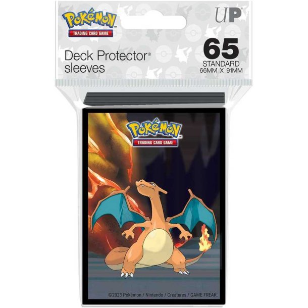 Pokmon Gallery Series: Scorching Summit Deck Protector Sleeves (65 stk)