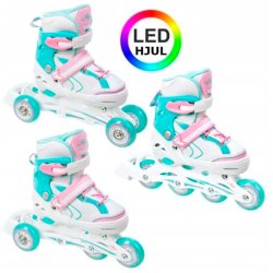 Raven LIA 3i1 rulleskjter med LED lys