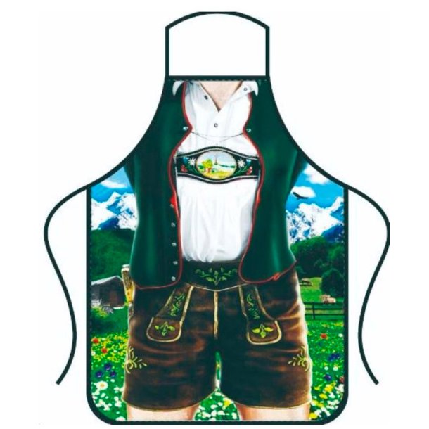 Forkl�de - Mand i Tyroler t�j