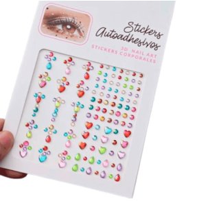 Rhinsten � selvkl�bende ansigtssten (Face Gems) - flere farver