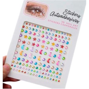 Rhinsten � selvkl�bende ansigtssten (Face Gems) - flere farver