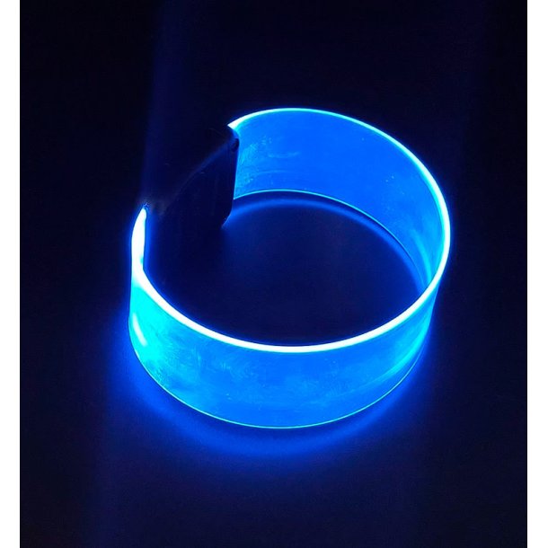 Armb�nd med LED lys - bl�