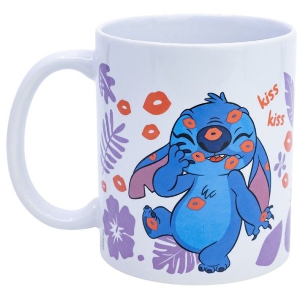 Stitch og Angel keramik krus