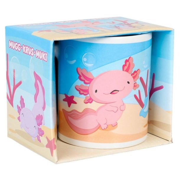 Axolotl salamander krus