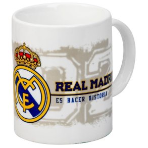 Real Madrid krus i keramik med logo