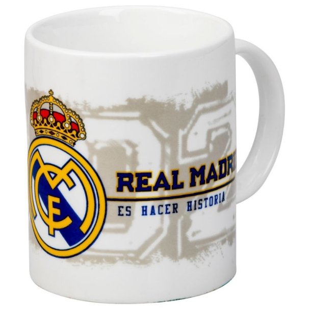 Real Madrid krus i keramik med logo