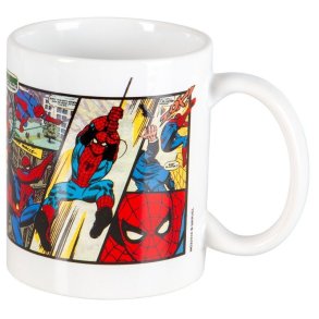 Spiderman Panels keramisk mugg