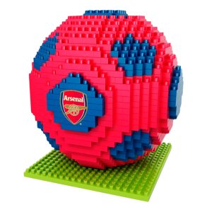 Arsenal BRXLZ 3D Fotboll  byggsats med 687 delar