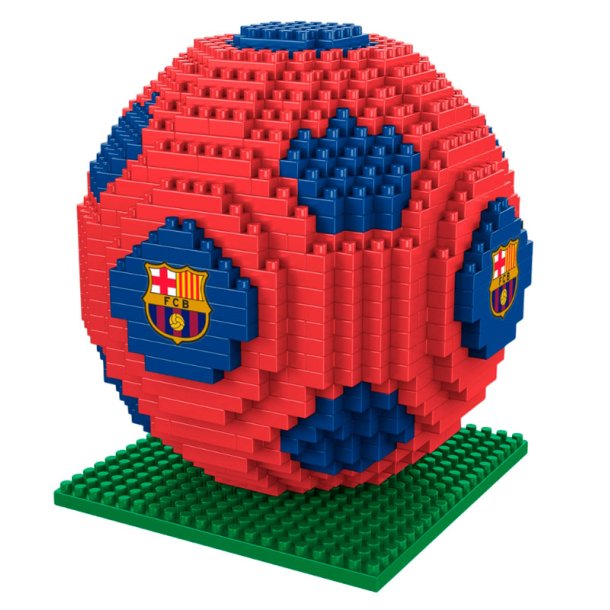 FC Barcelona BRXLZ 3D Football � bygges�t