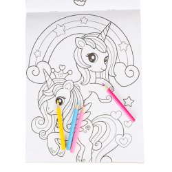 Unicorns Colouring Set � Maleb�ger med farver