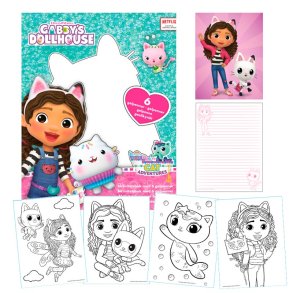 Gabbys Docksk�p aktivitetsbok med gelpennor