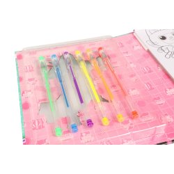 Gabby�s Dollhouse aktivitetsbog med gelpenne