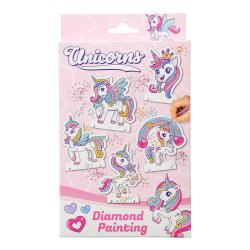 Unicorn diamond painting � kreativt s�t