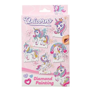 Unicorn diamond painting � kreativt s�t