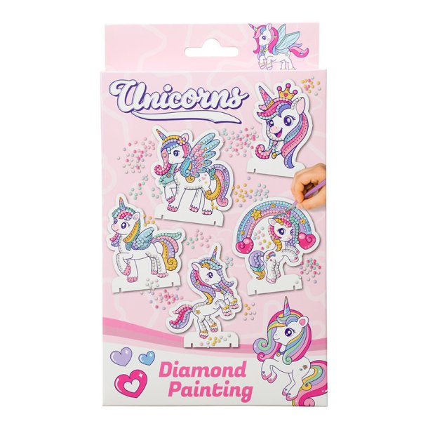 Unicorn diamond painting � kreativt s�t