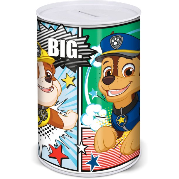 Spareb�sse i metal med Paw Patrol