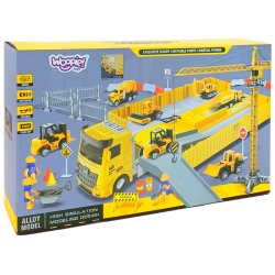 Bygges�t lastbil 6-i-1 med tilbeh�r fra WOOPIE 