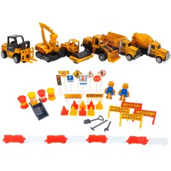 Bygges�t lastbil 6-i-1 med tilbeh�r fra WOOPIE 