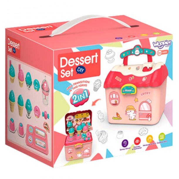 WOOPIE Isbar 2 i 1 Kuffert - 16 dele