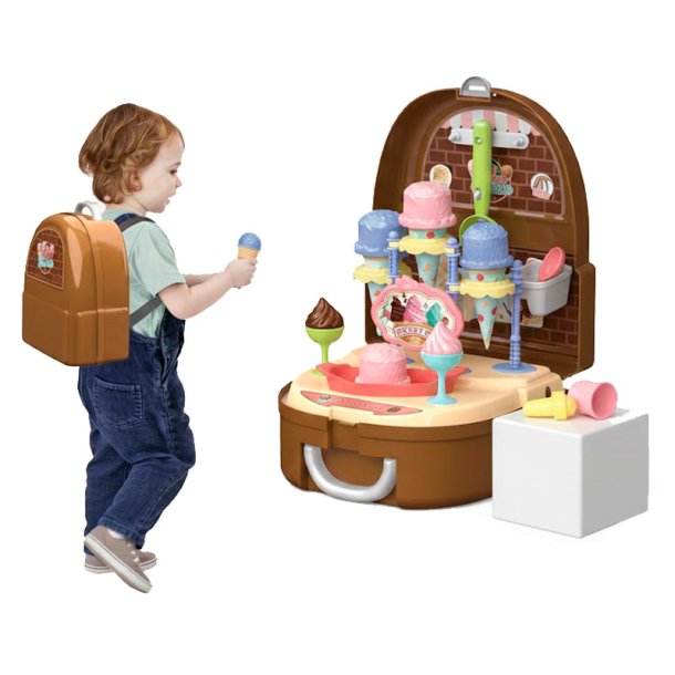 Woopie Lille ismager med isbutik i rygs�k