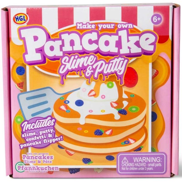 G�r din egen slime-pannkaka