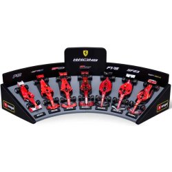 F1 Ferrari deluxe presentset med displaystll 1:43
