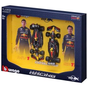 Burago F1 Red Bull Racing RB20 2024 two pack 1:43  Verstappen & Prez