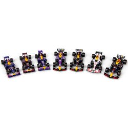 Burago F1 Red Bull Racing deluxe presentset 1:43 med display