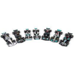 Burago F1 Mercedes AMG deluxe presentset 1:43 med display