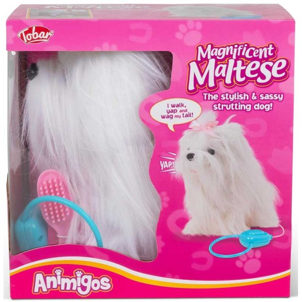 Animigos g�ende malteser hund