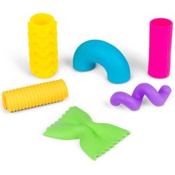 Scrunchems stretchy squeezy pasta shapes � 6 stk.
