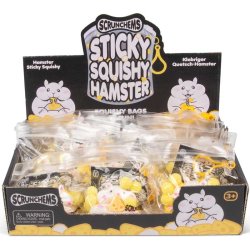 Scrunchems sticky squishy hamster
