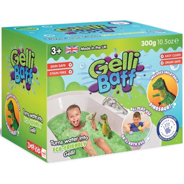 Zimpli Kids Gelli Baff med oppustelig dinosaur