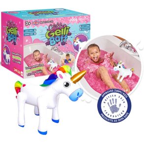 Zimpli Kids Gelli Baff med oppustelig enhj�rning