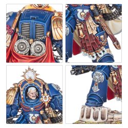 Ultramarines Chapter Master Marneus Calgar i Antilochus' rustning