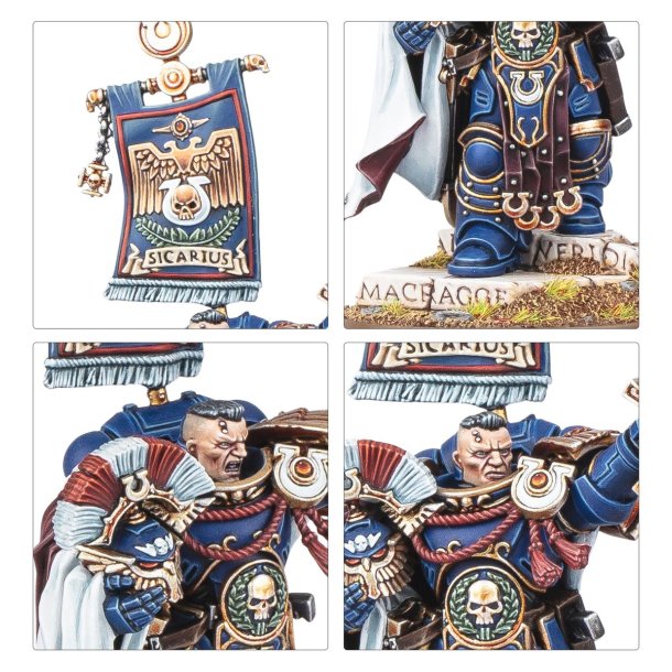 Ultramarines Cato Sicarius Figur