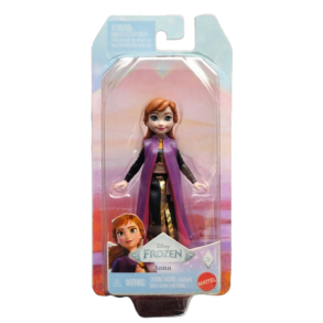Disney Frozen 2 Anna-docka med lila cape